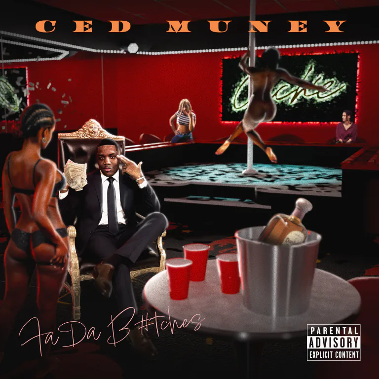 Ced Muney - Fa Da Bitches - Animated Album Motion Cover Art